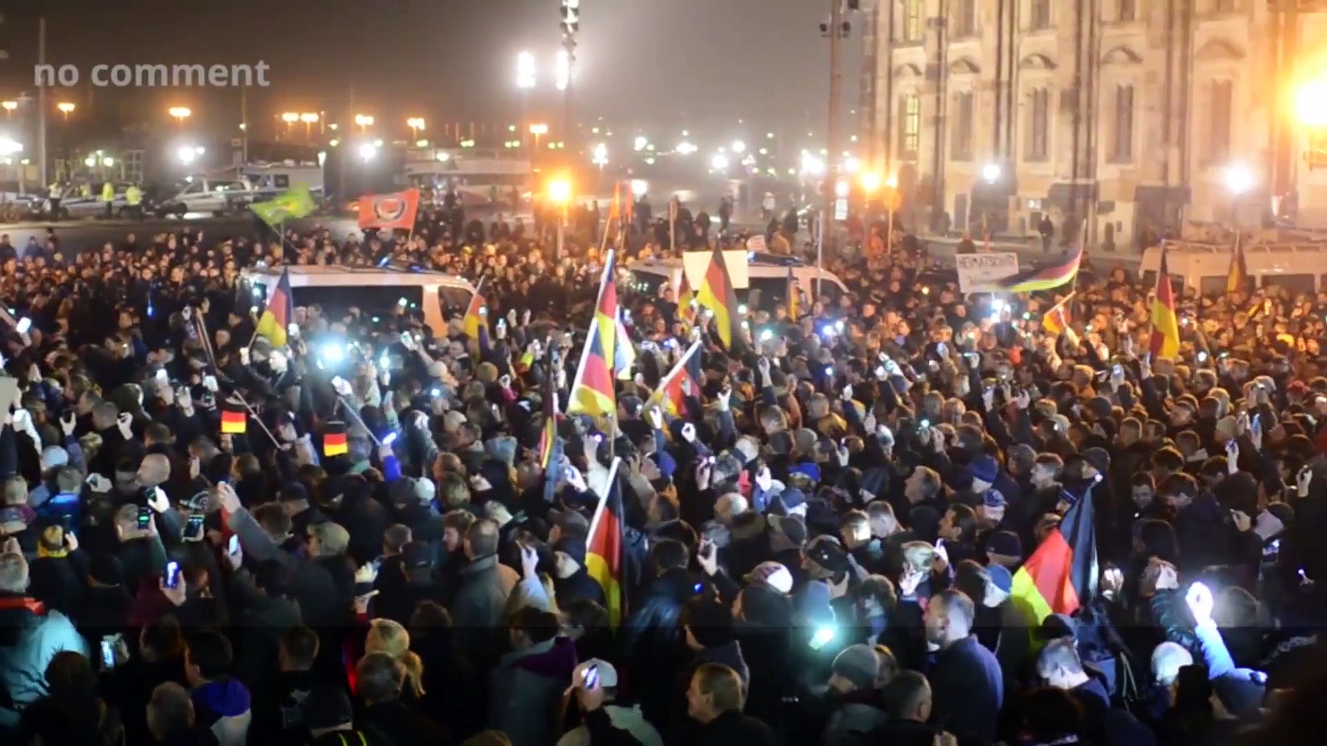 Allemagne Des milliers personnes manifestent contre le mouvement anti-islamisation
